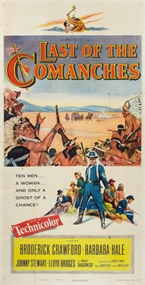 Last of the Comanches Poster with Hanger
