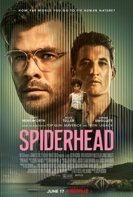 Spiderhead Poster with Hanger