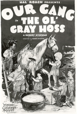 The Ol' Gray Hoss Wooden Framed Poster