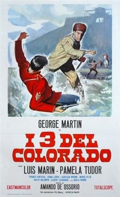 I tre del Colorado Metal Framed Poster
