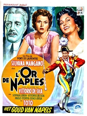 L'oro di Napoli Poster with Hanger