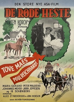 De røde heste Poster 1851504
