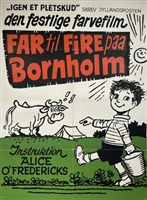 Far til fire på Bornholm t-shirt #1851677