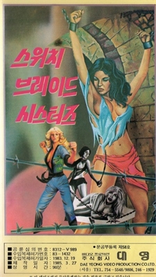 Switchblade Sisters Metal Framed Poster