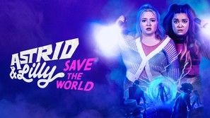 &quot;Astrid and Lilly Save the World&quot; Poster with Hanger