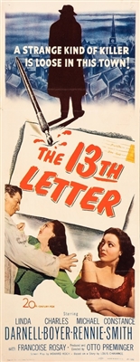 The 13th Letter Wood Print