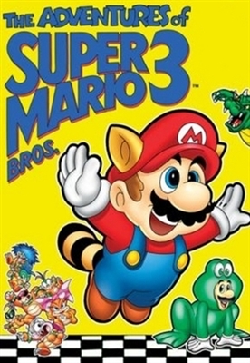 &quot;The Adventures of Super Mario Bros. 3&quot; Wooden Framed Poster