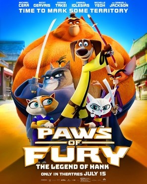 Paws of Fury: The Legend of Hank Canvas Poster