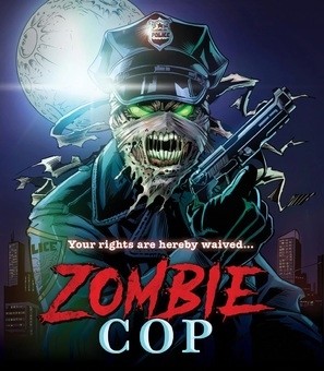 Zombie Cop pillow