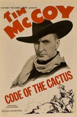 Code of the Cactus Poster with Hanger