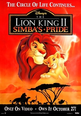 The Lion King II: Simba&#039;s Pride Poster with Hanger