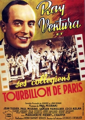 Tourbillon de Paris Canvas Poster