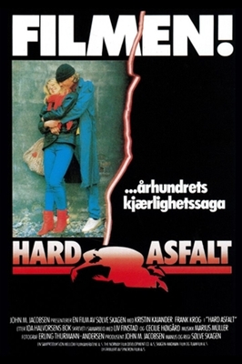 Hard asfalt Metal Framed Poster