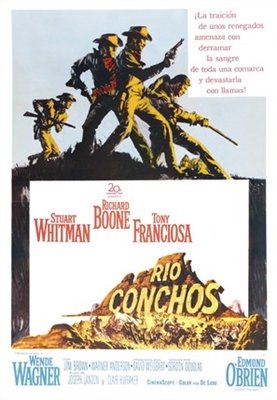 Rio Conchos Poster with Hanger