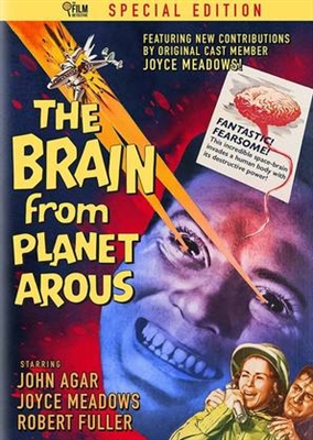 The Brain from Planet Arous Wood Print
