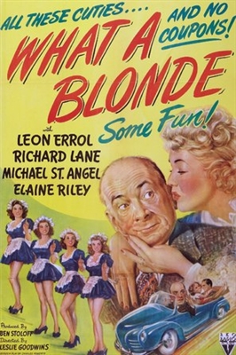 What a Blonde poster