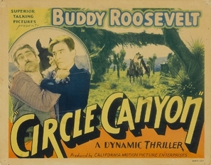 Circle Canyon Poster with Hanger