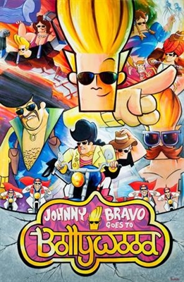 Johnny Bravo Goes to Bollywood Wooden Framed Poster