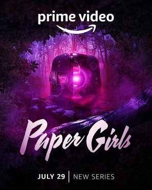 Paper Girls Poster with Hanger