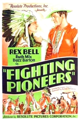 Fighting Pioneers Metal Framed Poster