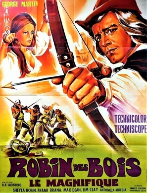 Il magnifico Robin Hood Canvas Poster