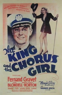 The King and the Chorus Girl Metal Framed Poster