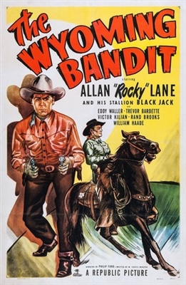 The Wyoming Bandit Metal Framed Poster