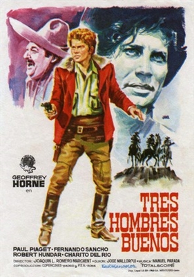 Tres hombres buenos Poster with Hanger