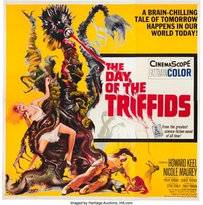The Day of the Triffids pillow