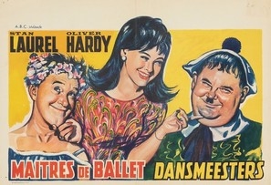 The Dancing Masters Canvas Poster