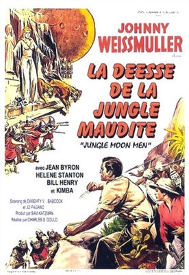 Jungle Moon Men Poster with Hanger