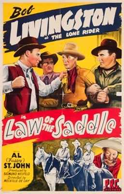 Law of the Saddle Poster with Hanger