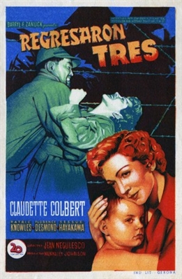 Three Came Home Poster with Hanger
