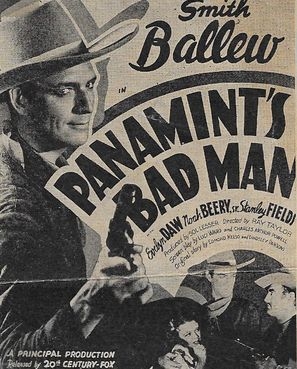 Panamint's Bad Man Metal Framed Poster