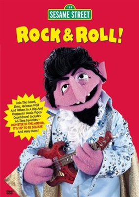 Sesame Songs: Rock &amp; Roll Wooden Framed Poster