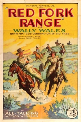 Red Fork Range Canvas Poster