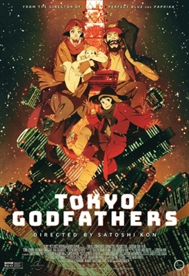 Tokyo Godfathers Metal Framed Poster