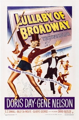 Lullaby of Broadway Wooden Framed Poster