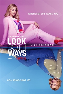 Look Both Ways Poster with Hanger