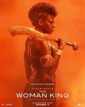 The Woman King Poster with Hanger