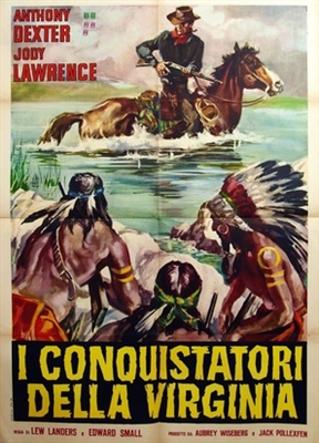 Captain John Smith and Pocahontas Metal Framed Poster