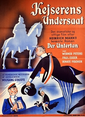 Der Untertan Metal Framed Poster