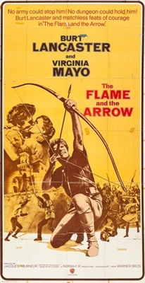 The Flame and the Arrow Wooden Framed Poster