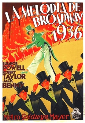 Broadway Melody of 1936 Wooden Framed Poster