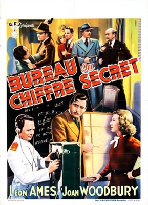 Cipher Bureau Canvas Poster