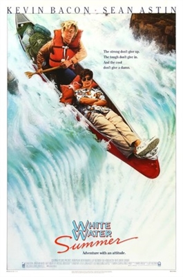 White Water Summer Poster with Hanger