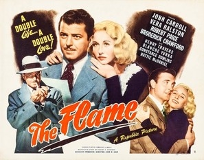 The Flame Wooden Framed Poster