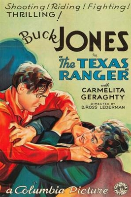 The Texas Ranger Wooden Framed Poster
