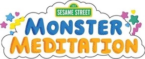 &quot;Sesame Street: Monster Meditation&quot; Poster with Hanger