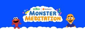 &quot;Sesame Street: Monster Meditation&quot; tote bag